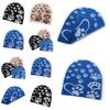 Knitted Dog Paw Print Knit Hat For Winter Outdoor Warmth With Casual Style For Men And Women
