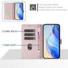 (pink, Samsung A56 5G) Leather Case Wallet Durable Leather Rfid Blocking Card Holders Shockproof Kickstand Protective Flip Cover