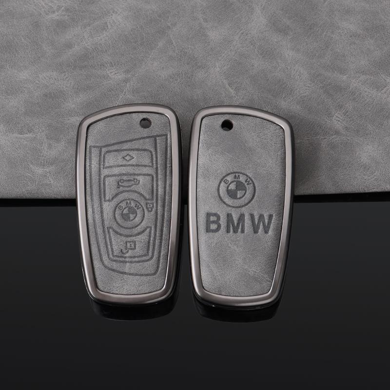Heiß 2025 Leder Auto Schlüsselanhänger Hülle Schutzhülle Schale für BMW 1 3 5 7 Serie X1 X3 X4 X5 F10 F15 F16 F20 F30 F18 F25 M3 M4 E34 Acc