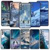 Antarctica Snow Scenery Case for Samsung A57 A37 A51 A71 A21S A17 A11 A15 A25 A23 A33 A53 A73 A07 A05S A13 A35 A55 5G Cover