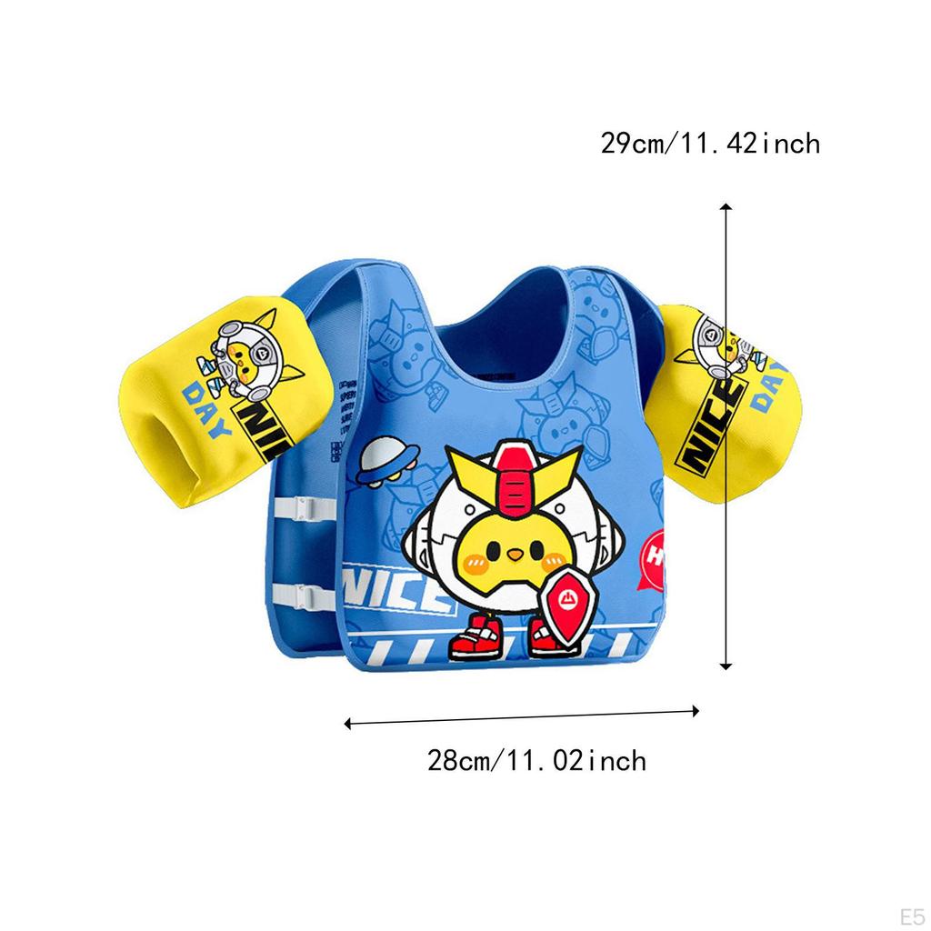 Kids Swim Vest Breathable Children Pool Float for Training Exercise
