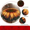 Vibrant Sunflower Pattern Tablecloth - Easy-Clean PolyestPicnic Accessorieser, Perfect for Picnics, Camping, Weddings, Parties, Christmas