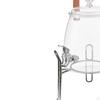 Getränke Dispenser Eimer mit Wasserhahn Stehen Klar Kalten Wasserkocher Saft Jar für