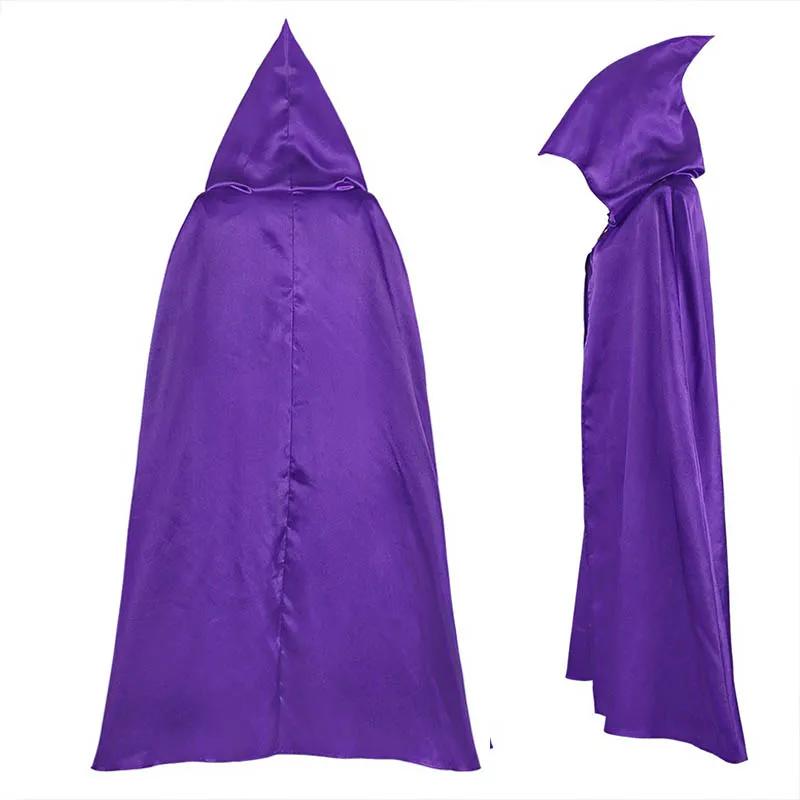 Teen Titans Raven Cosplay Costume With Cap Deluxe Jumpsuit Cloak Belt Suit Halloween Uniform For Women Girls