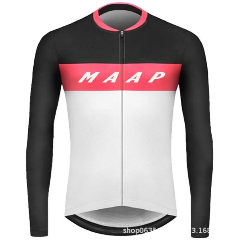 MAAP Professionelle Radsportbekleidung Herren Damen Langarm Sportbekleidung Rennrad Mountainbike Ausrüstung Slim Fit