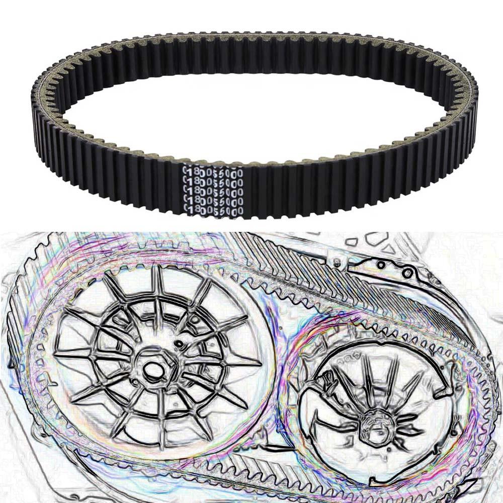 Drive Belt For CFMOTO CFORCE/ZFORCE/UFORCE 400/500/600 0180-055000-0004