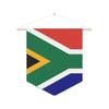 Drapeau - Afrique Du Sud - 30 X 45 Cm - Polyester - Impression Recto/verso - Accessoires Inclus
