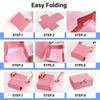 8pcs Pink Kraft Paper Gift Boxes with Lids Large Bridesmaid Proposal & Wedding Favor Boxes with Ribbon Perfect for Birthdays Christmas Parties