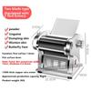 Full Automatic New Small Stainless Steel Noodle Machine Dumpling Skin Wonton Skin Dough Pressing Machine 220V