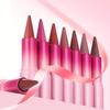 2-in-1 Matte Lipstick and Lip Liner Cone Tip Velvet Lipstick Pencil Silky Texture Waterproof Long-lasting Lipsticks Lip Combo Liner Lip Liner Stick