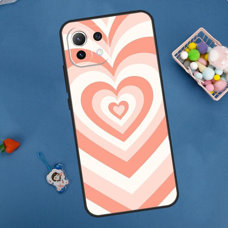 Bunte Herzkreis Liebe Hülle Für Xiaomi 15 Ultra 13 14 11T 12T 13T 14T Pro POCO X7 Pro F5 F6 M6 X3 X5 X6 Pro Hülle