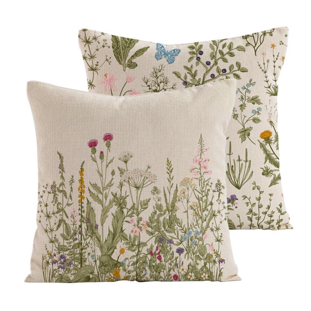 

Thin Pillow Cover Farmhouse Style Pillow Case New Cushion Covers Outdoor Decor B