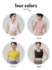 Shockproof High-Strength Sports Bra with Front Zipper for Yoga and Running - Breathable, Fixed Cup Design