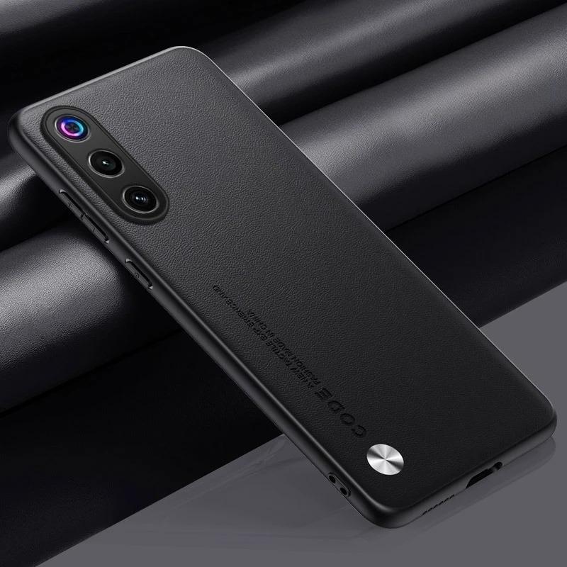 Case For ZTE Nubia RedMagic 10 Air Carbon Fiber PU Leather Matte Cover For ZTE RedMagic 10 Pro Plus 9s 9Pro + Soft Shockproof Cases