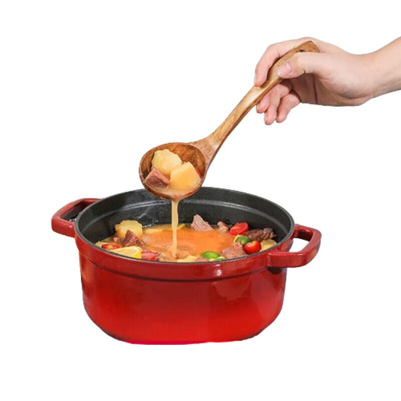 Kangbach 22cm Colorful Enamel Cast Iron Soup Pot