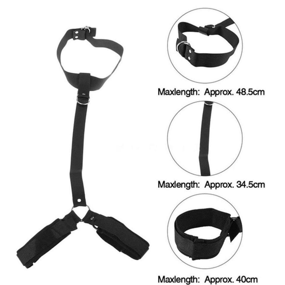 Sexleketøy For kvinner Par Håndjern Hals Ankelmansjetter BDSM Bondage Begrensninger Slavestropper Voksenspill Erotisk Sexy