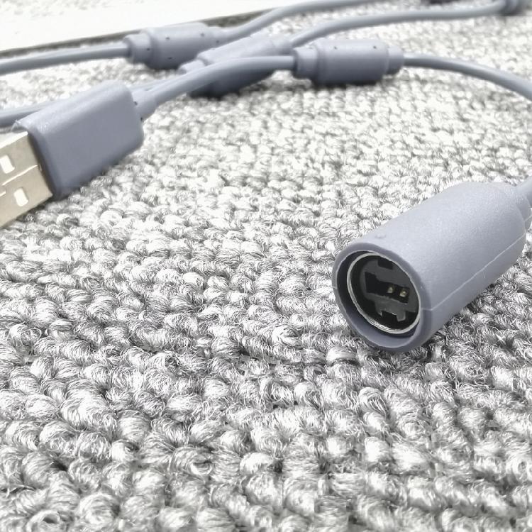 Controller USB Breakaway Cable Replacement Extension Cord for Controller Gaming Accessories Dongle Converter Cable
