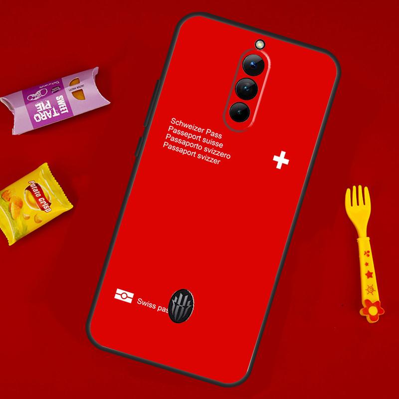 Switzerland Swiss Flag Phone Case For ZTE Nubia Red Magic 10 9 8 8S 9S 10S 11 Pro Plus 6 7 6S 7S Pro 10 Air Cover