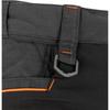 Black-Polish Roofer' Trousers with Stretch Inserts, "",Ce,Lahti