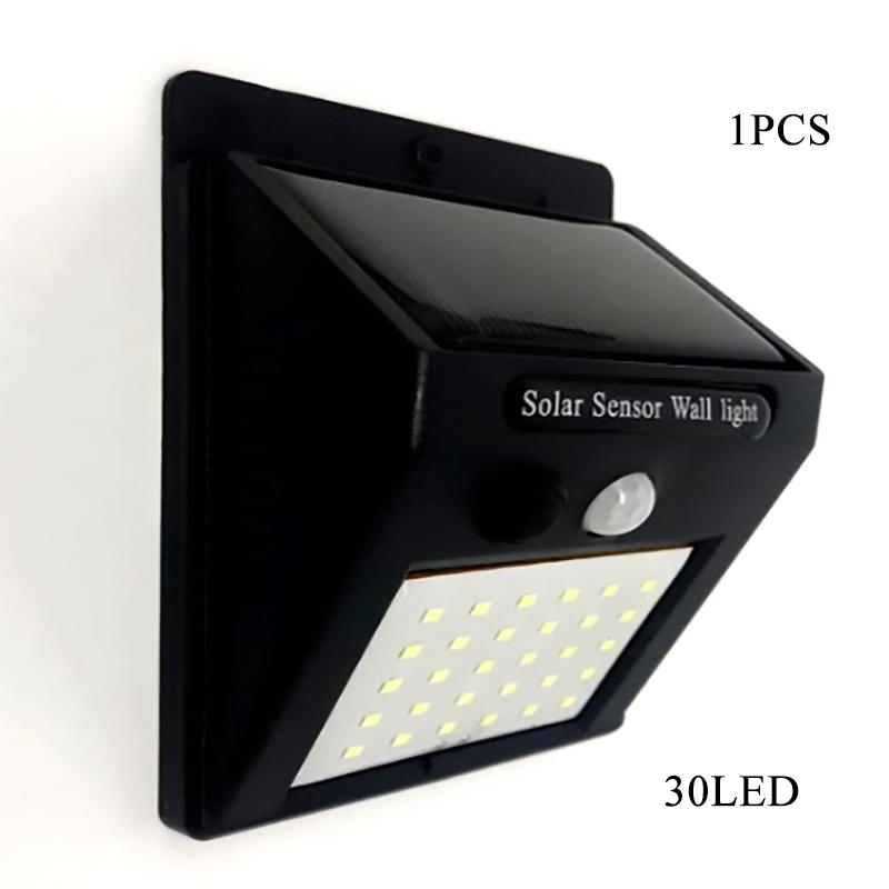 Hot Sale 20~30 LED Solar Light Wireless Sensor Waterproof Solar Wall Lamp Outdoor Motion Garden Decoration Spotlights