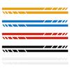 2PCS Stripes Sticker Rearview Mirror Decal For Mercedes Benz A B C E CLA S V R ML AMG W176 C117 W205 W204 W213 W212 C253 Decal