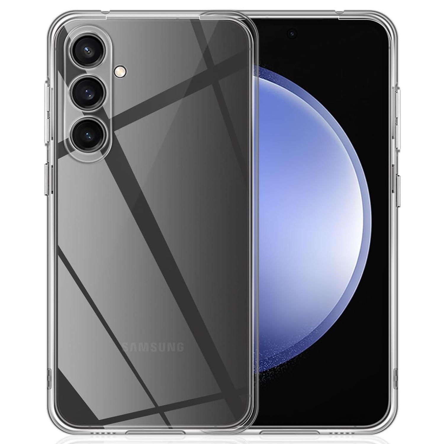 

For Samsung Galaxy A56 5G Case Anti-Fingerprint Crystal Clear TPU Phone Cover A