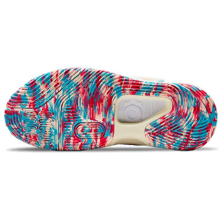 Nike KD 14 EP Multi-Color Unisex Sneakers Cashmere White Turquoise-Blue CZ0170-700