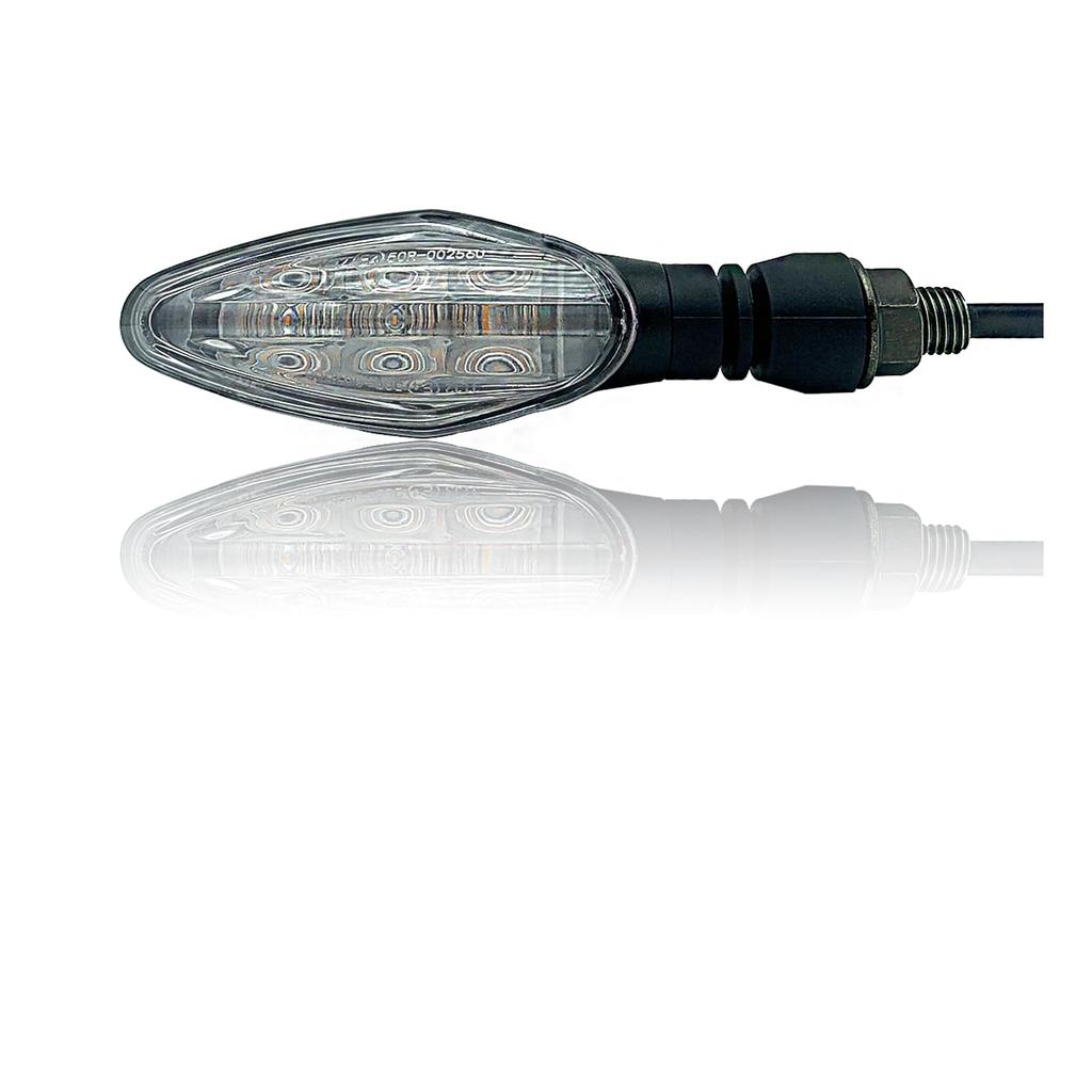 KSHOSIYOK LED Turn Signals for Vehicle Inspection High Set Motorcycles, e-Mark, Compliant, Brightness, 12V, Universal, 4-Piece