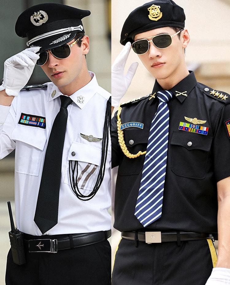 Black Security Duty Patrol Waistband with Automatic Buckle