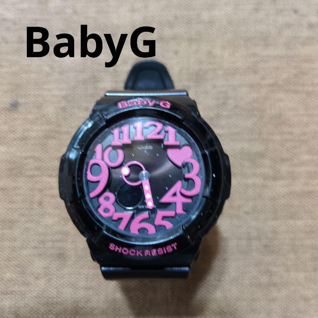 Baby-G black pink watch