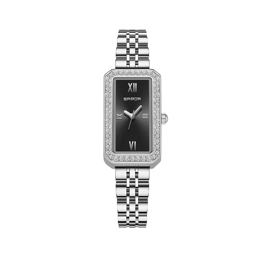 Gold Watch for Women Square Ladies Quartz Wristwatches Stainless Steel Woman Small Gold Watches Luxury Fashion Casual Reloj