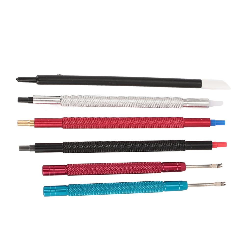 Watch Hand Setting Tool with Watch Hand Presser Dial Cleaner Pen Watch Dial Protector Set 2pcs Watch Hand Lever