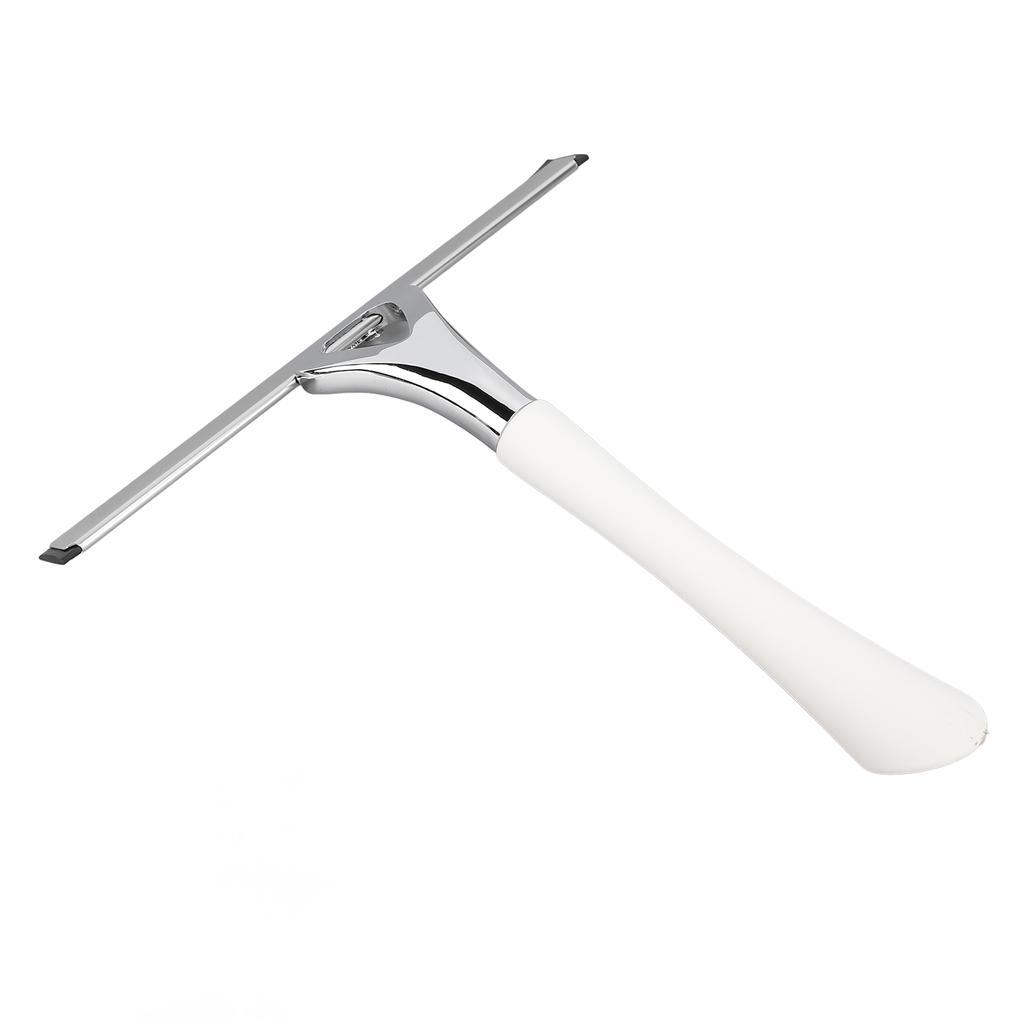 Rodo de vidro com cabo de metal, rodo de limpeza de vidro com economia de trabalho eficaz para banheiro e chuveiro 