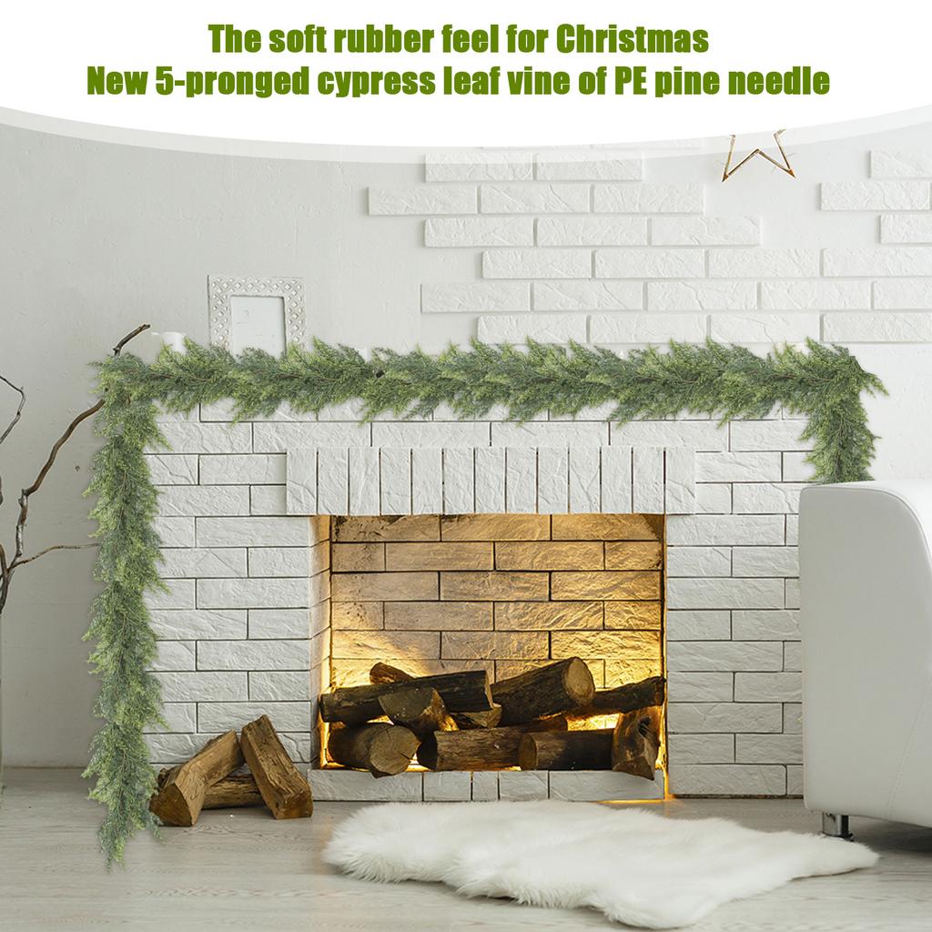 Artificial Simulation Needles And Rattan 150cm Christmas Decoration Needles Home Decoration Photo Path5