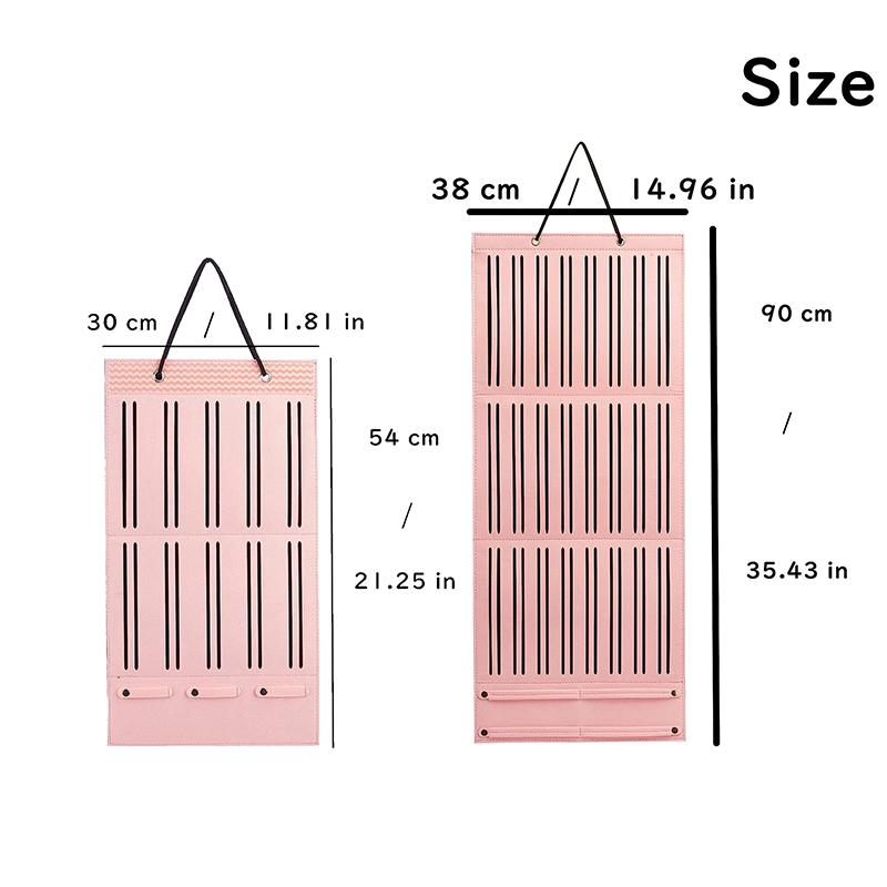 Hair Accessory Display Storage For Children With Hook Hair Bows Holder Large Capacity Hair Clips Organizer Hanger