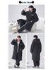 2024 Men's Quilted Winter Hooded Pajama Bathrobe - Warm, Thick Coral Fleece Outerwear