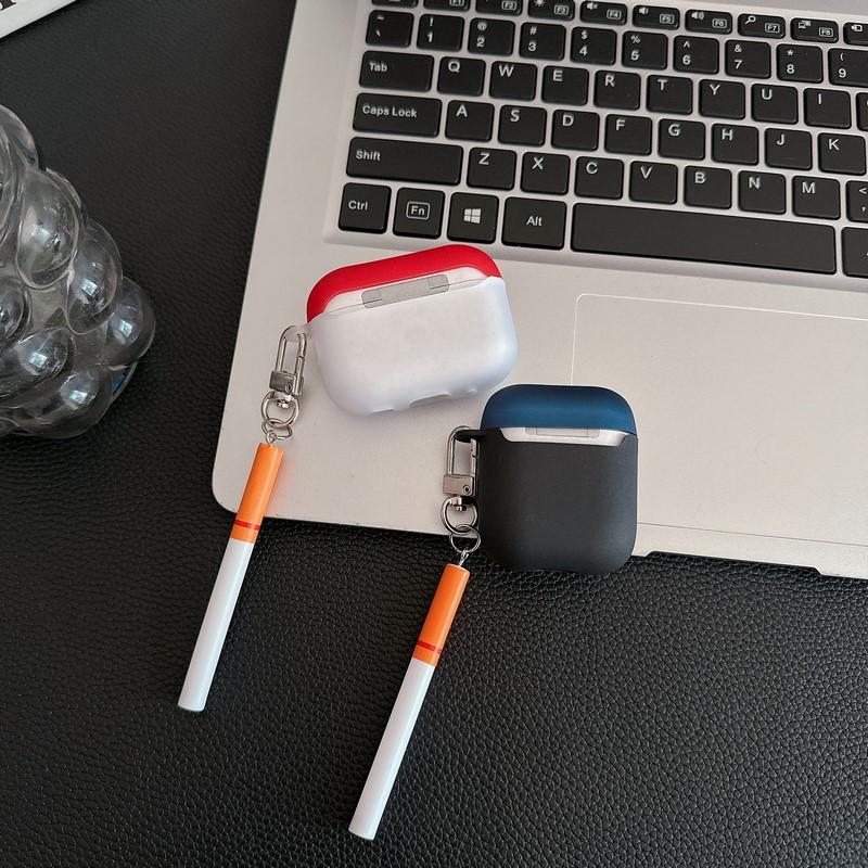 Contrast Color Marlboro for AirPods1 Apple 1/1st Generation Pro1 Bluetooth Wireless Headset Cover Cute