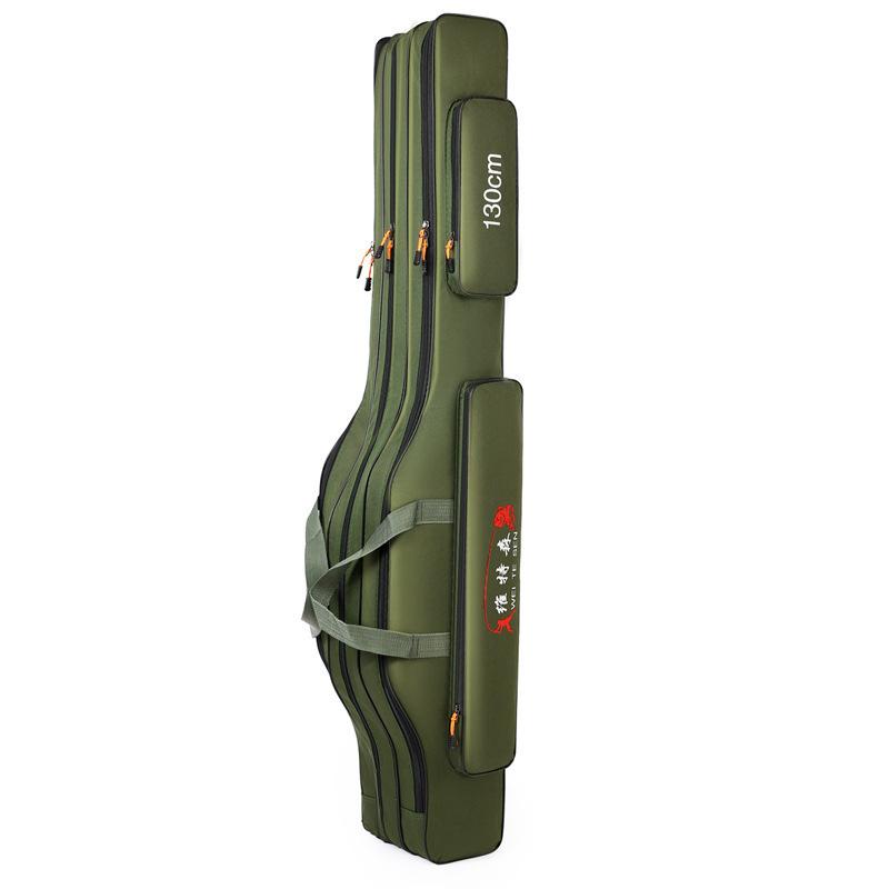 Waterproof Multifunctional Fishing Rod and Tackle Bag - Lightweight with Large Capacity