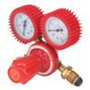 Welder Gas Regulator TIG Propane Gauge Flow Meter Valve Flowmeter Dual Gauge 9mm Connector