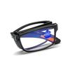 Folding Reading Glasses with Case Anti Blue Light Eyeglasses Presbyopia Retro Unisex Pocket Glasses Portable Glasses Men Women