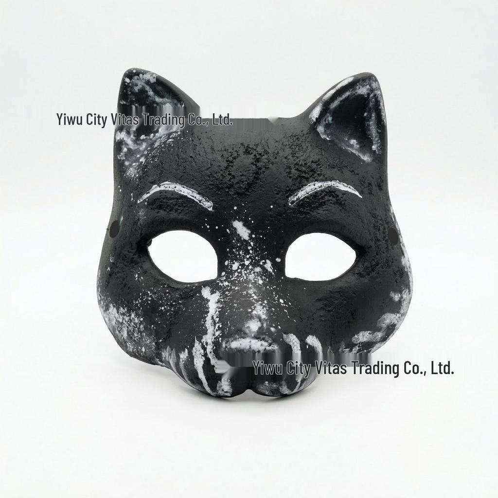 Halloween Negenstaartige Vos Dierlijk Masker voor Carnavalsfeesten