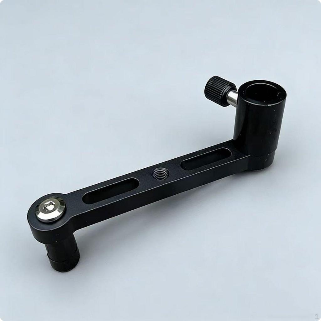 Tray Extension Arm Aluminum Alloy Fishing Box Bridge Bracket Chair Silver Straight