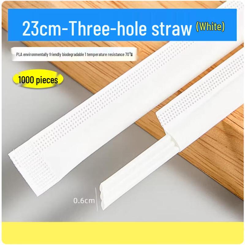 Saint Bilei Disposable Flat Straws