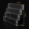 Acrylic Book Display Stand Office Storage Rack for Newspapers and Magazines