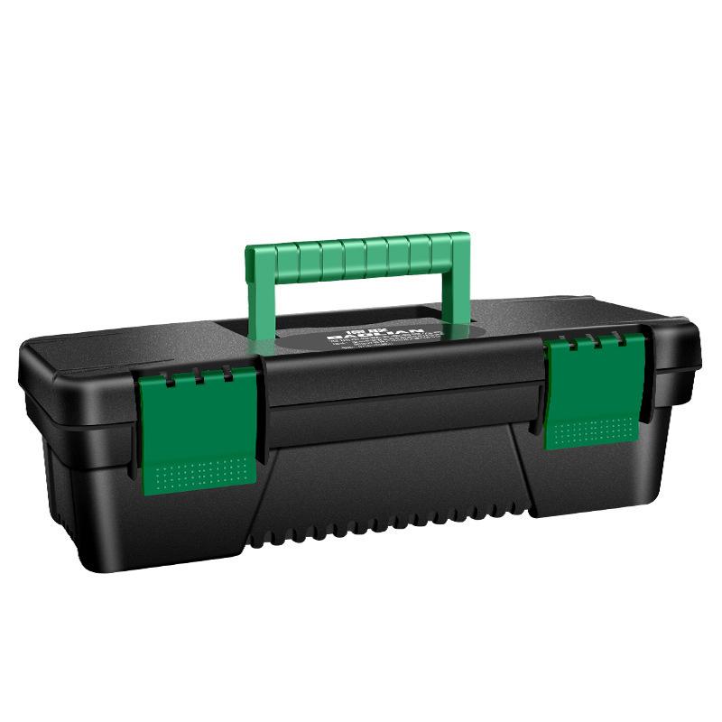 Durable Plastic Tool Box Multi Function Storage Case for Carpentry Electrical Repairs Furniture Assembly Work