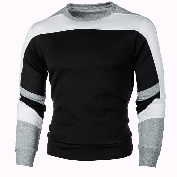 Men's Patchwork Jacket Sweater: Korean Style Casual Pullover (Spring/Autumn 2020)