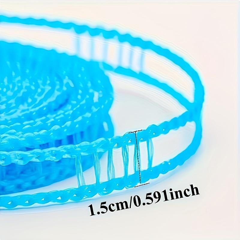 [1ks Větruodolný Sušák na Prádlo] 1ks Větruodolná Protiskluzová Plastová Šňůra na Prádlo s Kolíčky, Venkovní Sušák na Prádlo