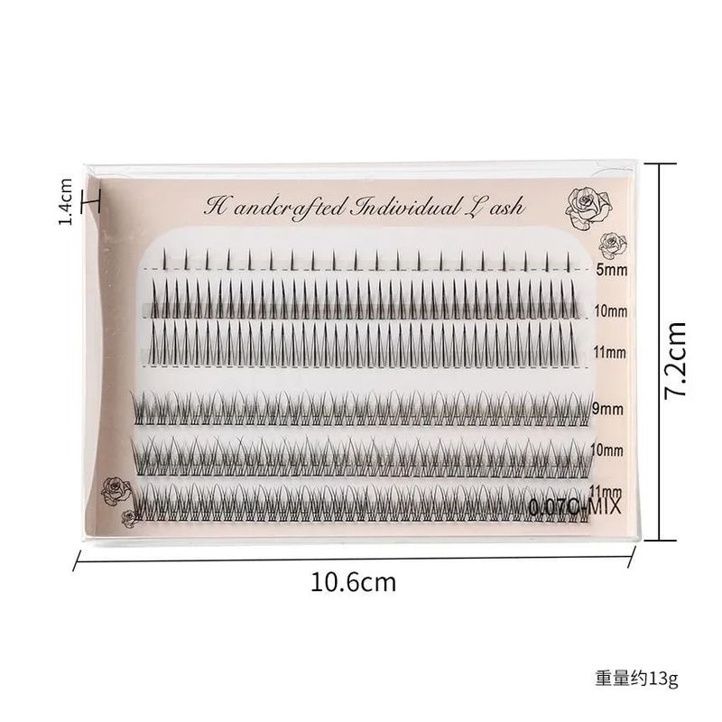 Lashie - Natural Wispy Cluster Lower False Eyelashes