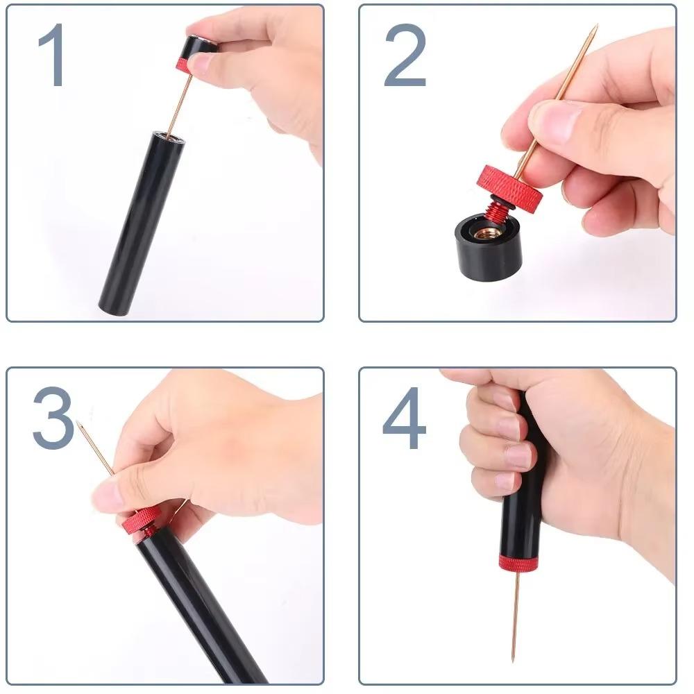 Needle Type Cork Remover Corkscrew With Foil Cutter Wine Corkscrew  for Restaurant