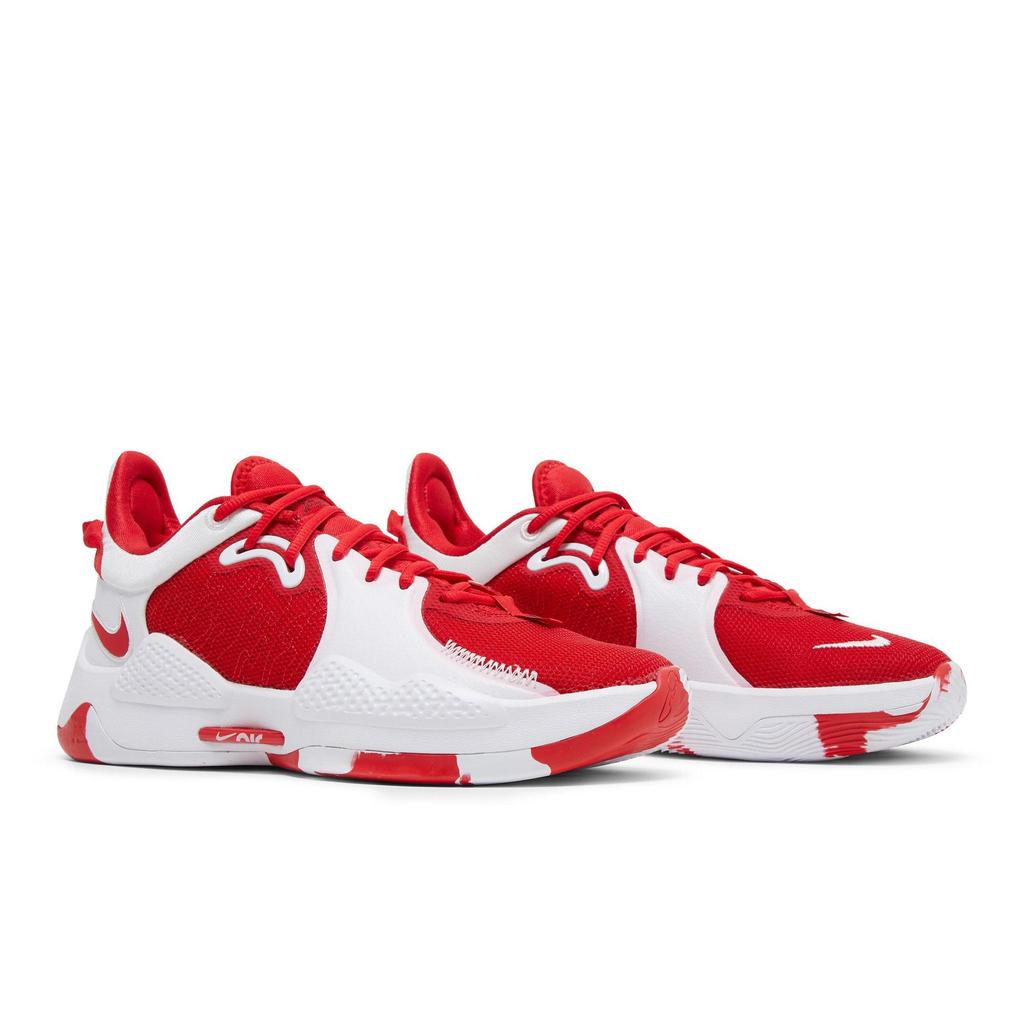 Nike PG 5 TB 'University Red' (Unisex) University Red / White / University Red Basketball Shoes DA7758 600